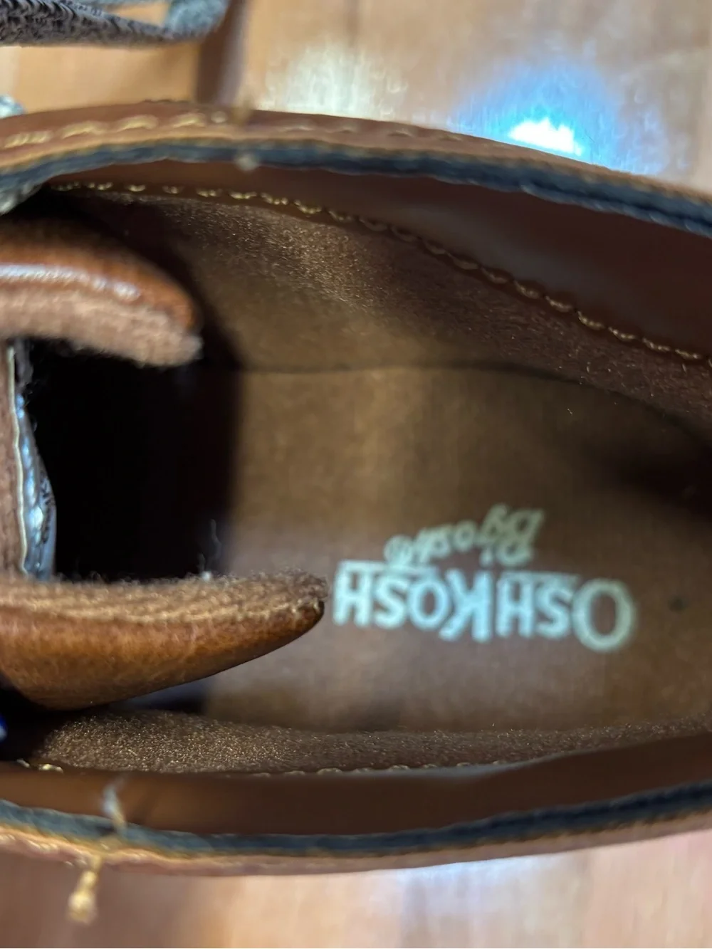 OshKosh B'gosh Brown Lace-Up Kids Boots